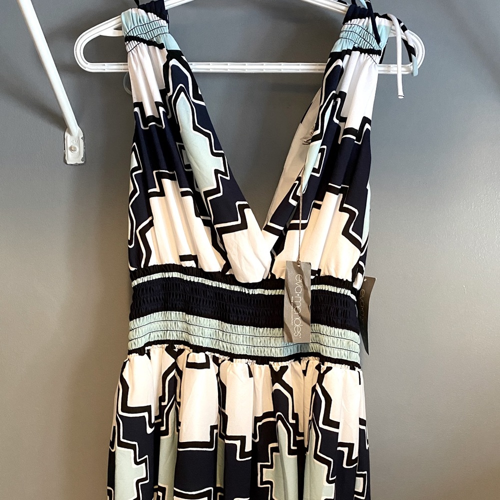 NWT NY & Company Eva Mendes Sleeveless Maxi Dress